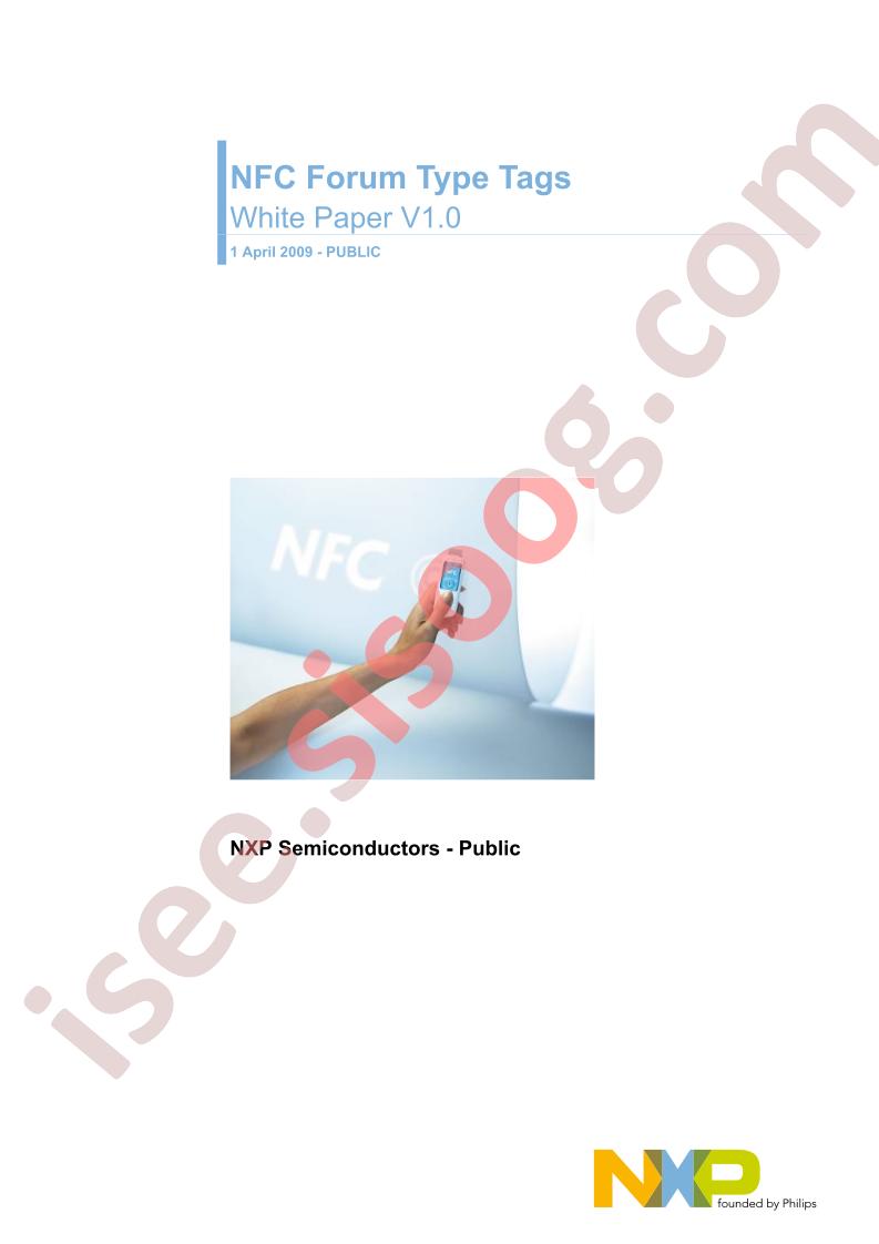 NFC Forum Type Tags