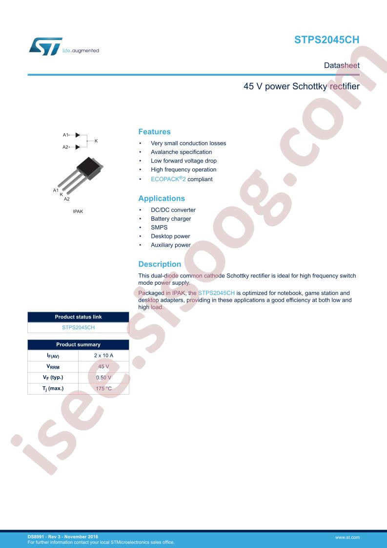 STPS2045CH
