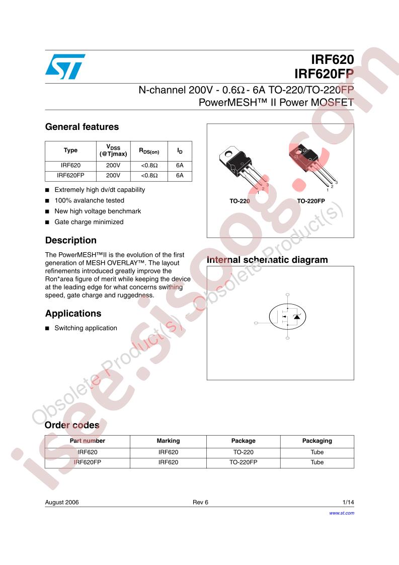 IRF620(FP)