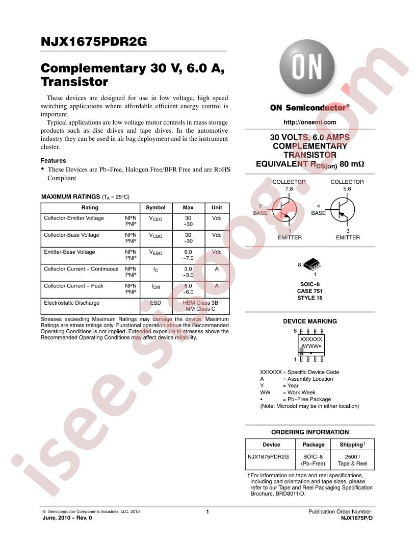 NJX1675PDR2G