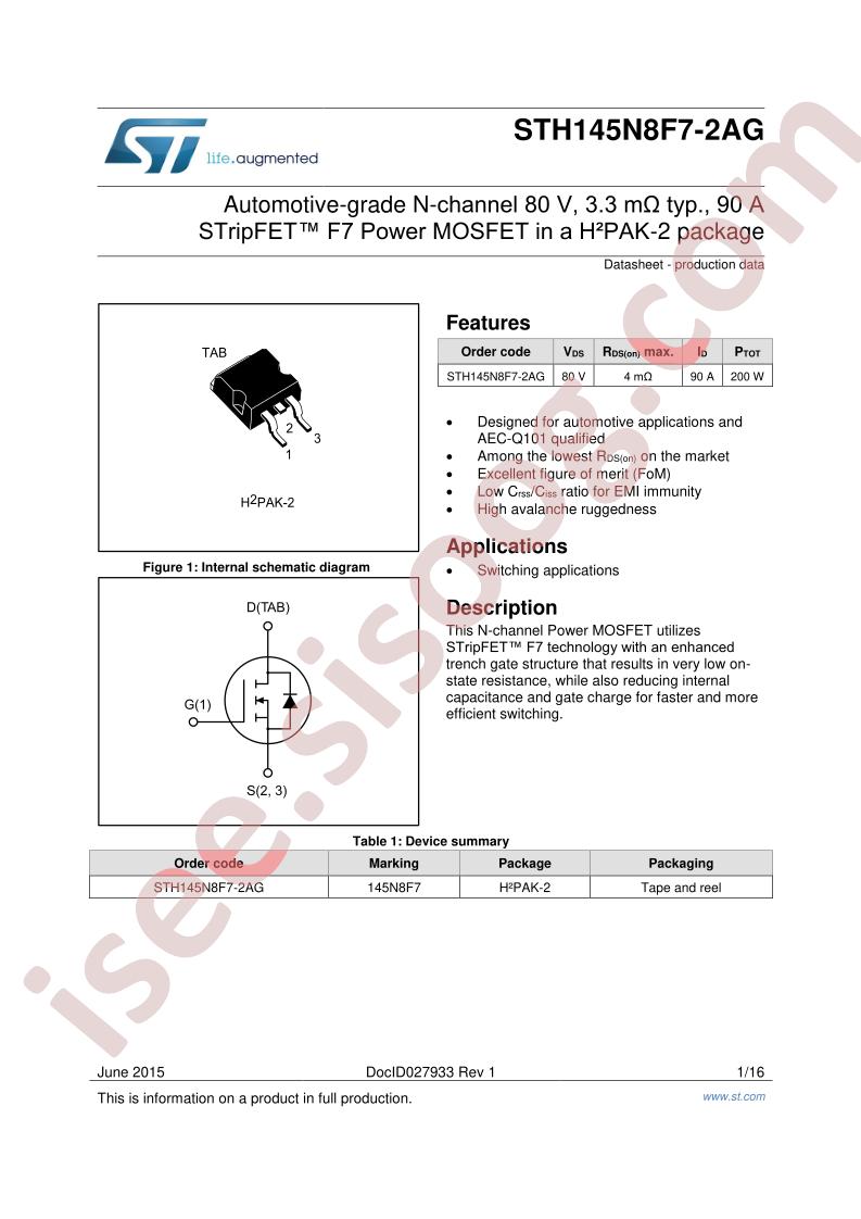STH145N8F7-2AG
