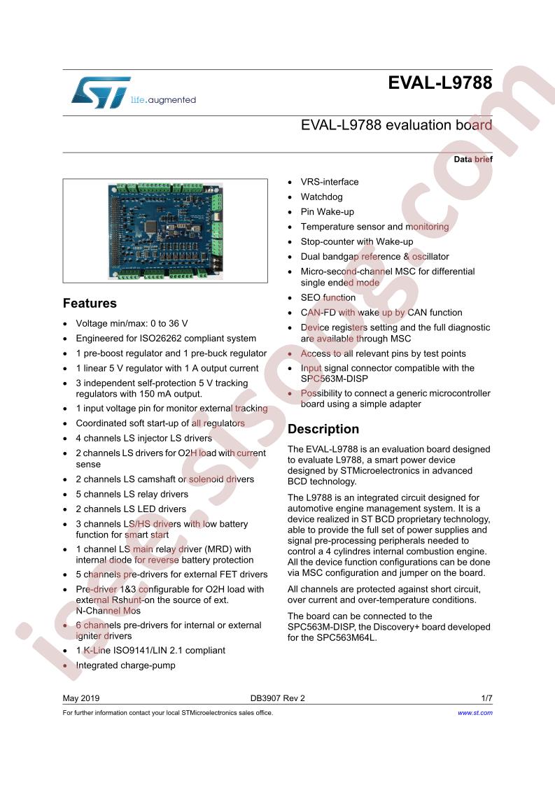 EVAL-L9788 Data Brief