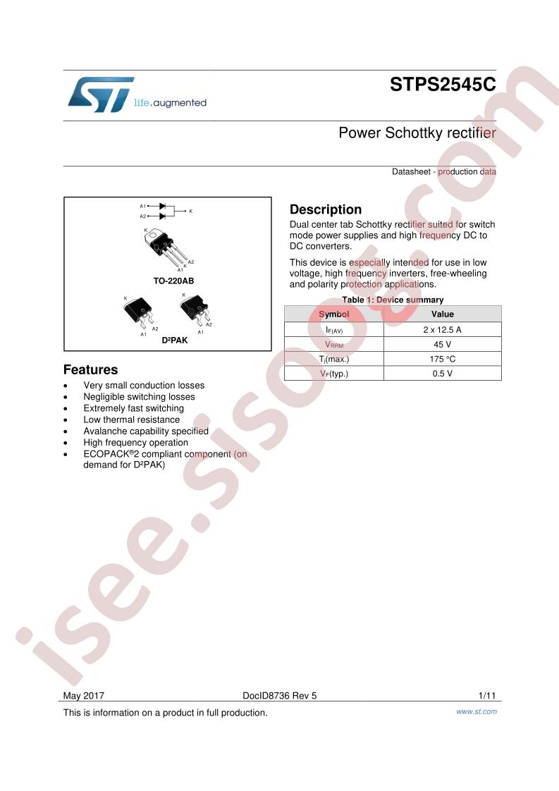 STPS2545C