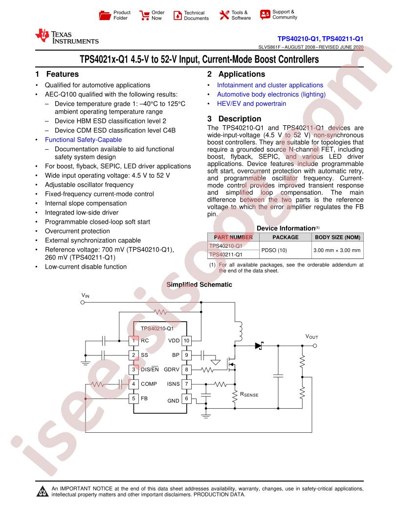 TPS40210,11-Q1