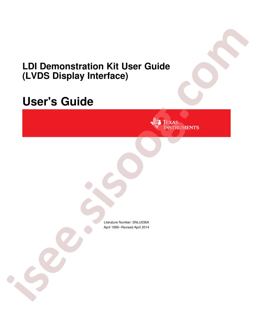 LDI Demo Kit User Guide