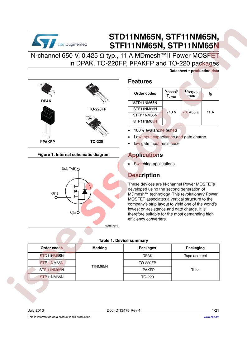 STx(x)11NM65N