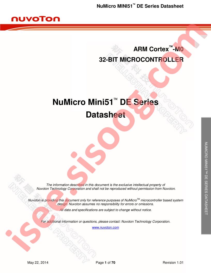 Mini51™ DE Series