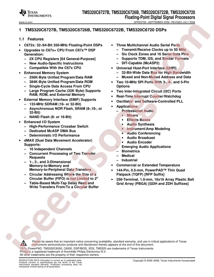 TMSDC6727B/26B/22B/20