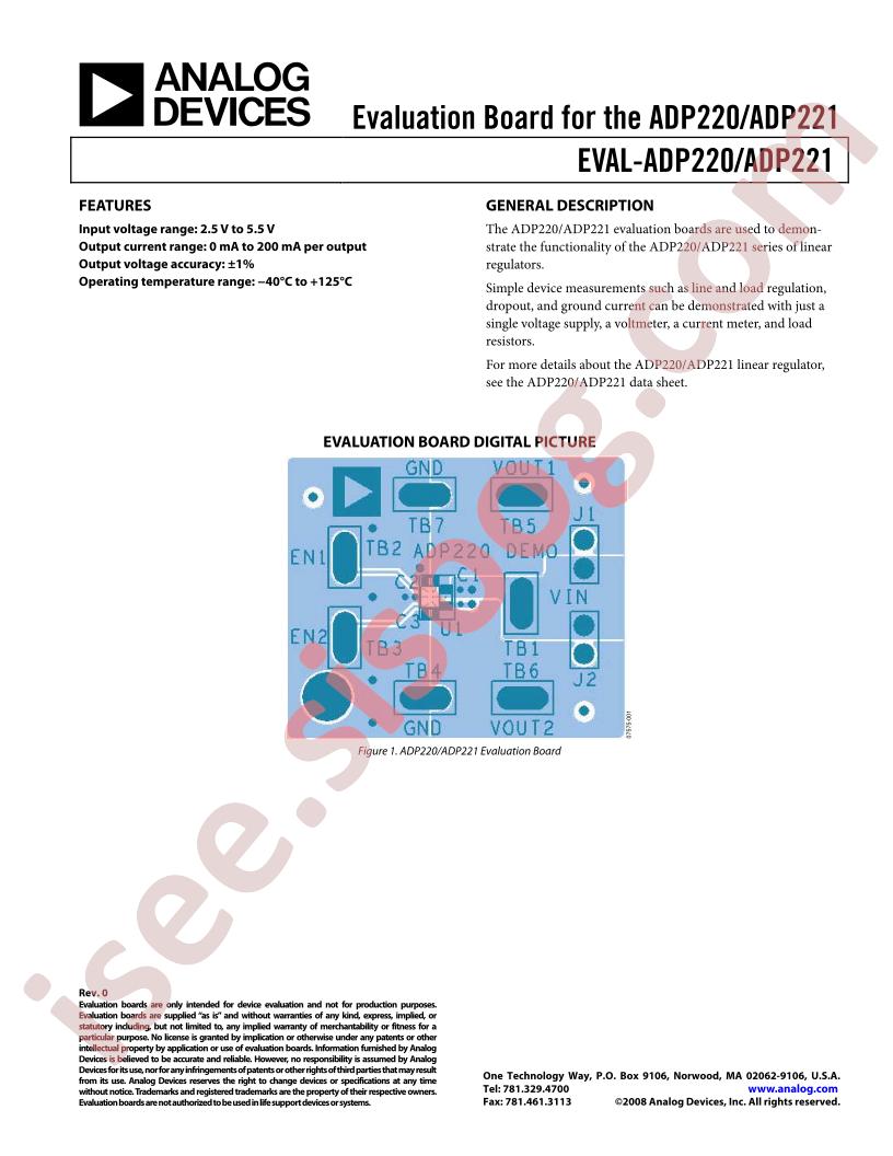 EVAL-ADP220/221