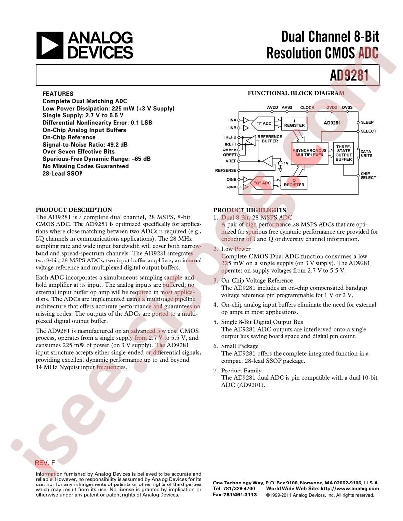 AD9281