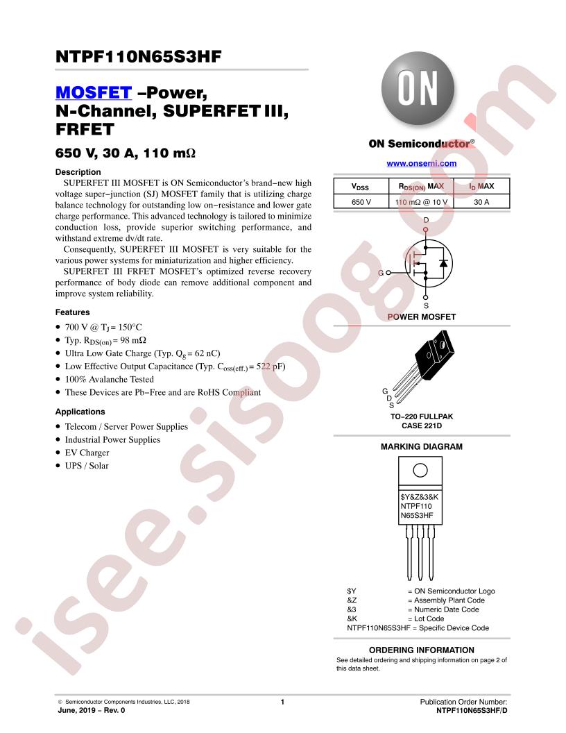 NTPF110N65S3HF