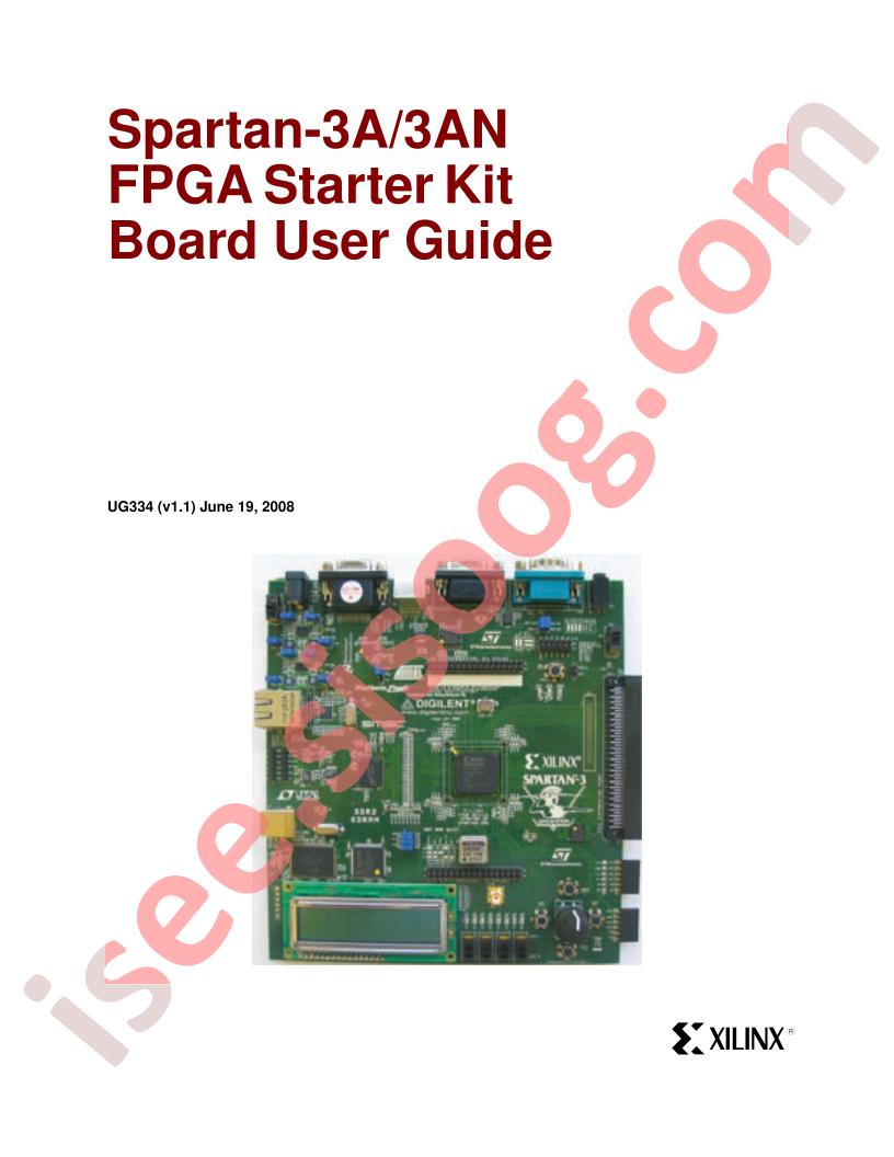 Spartan-3A/3AN User Guide