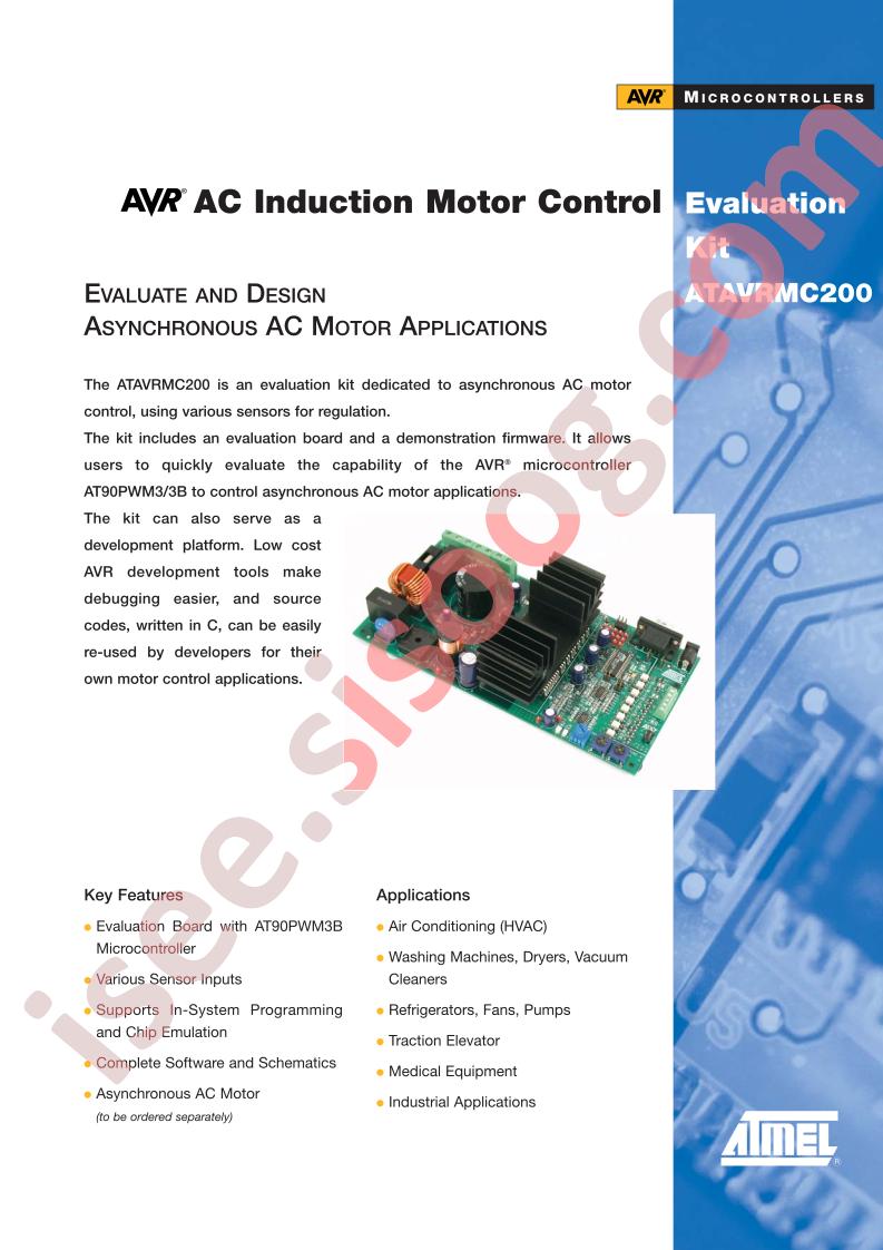 ATAVRMC200 Evaluation Kit
