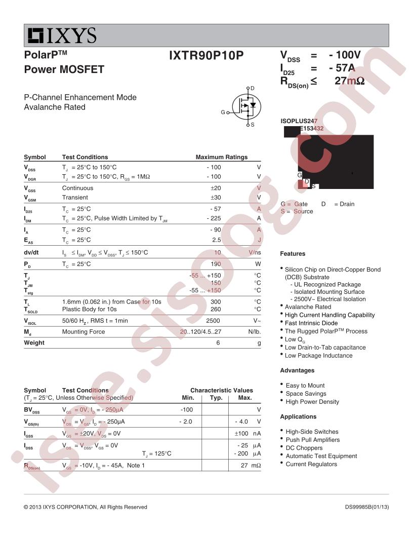 IXTR90P10P
