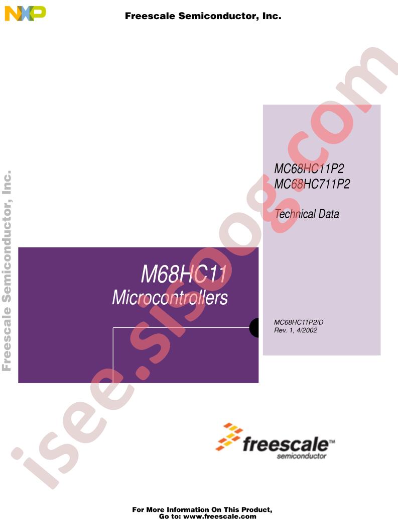 MC68HC11P2/711P2
