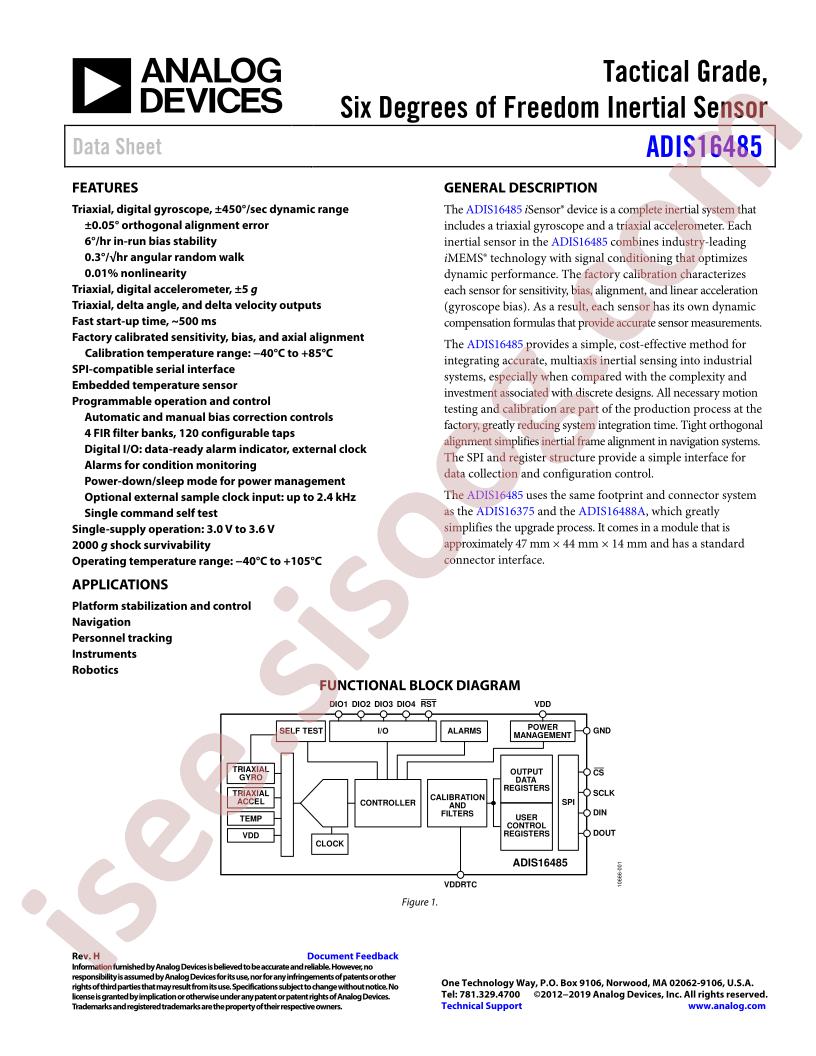 ADIS16485