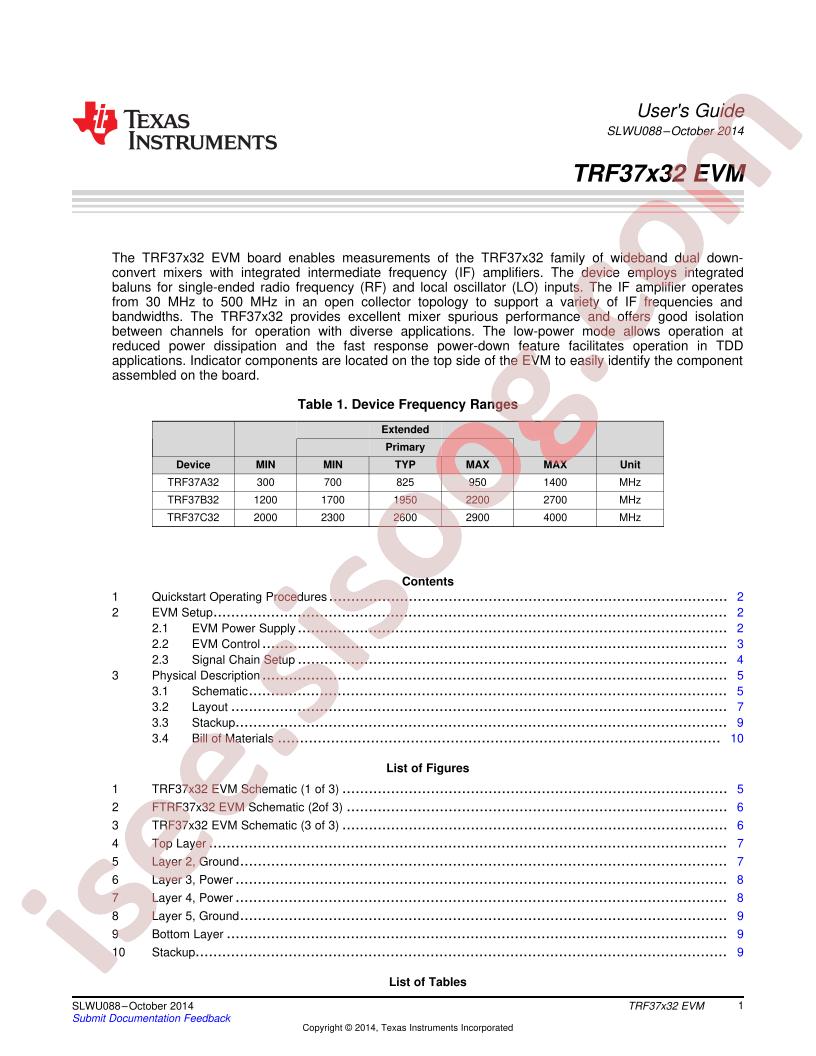 TRF37x32EVM User Guide