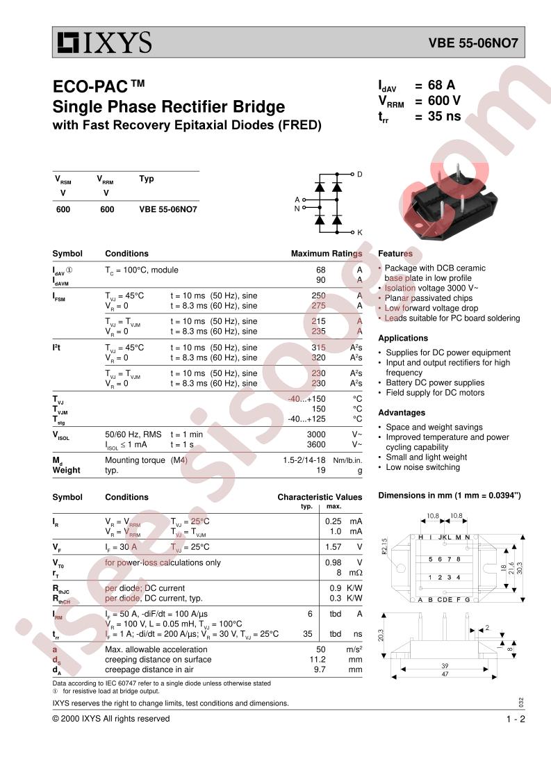 VBE55-06NO7