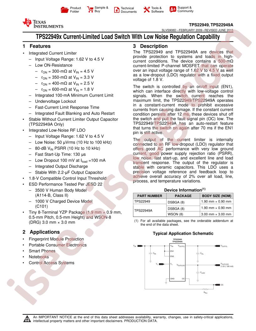 TPS22949(A)