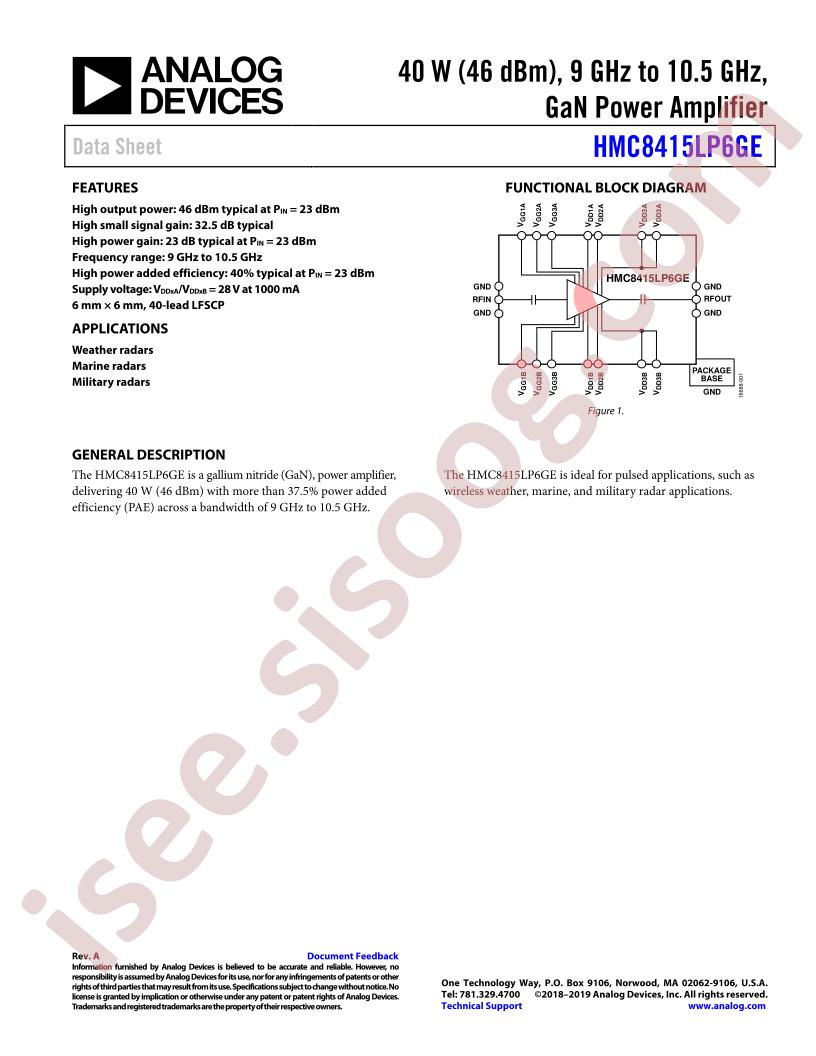 HMC8415LP6GE