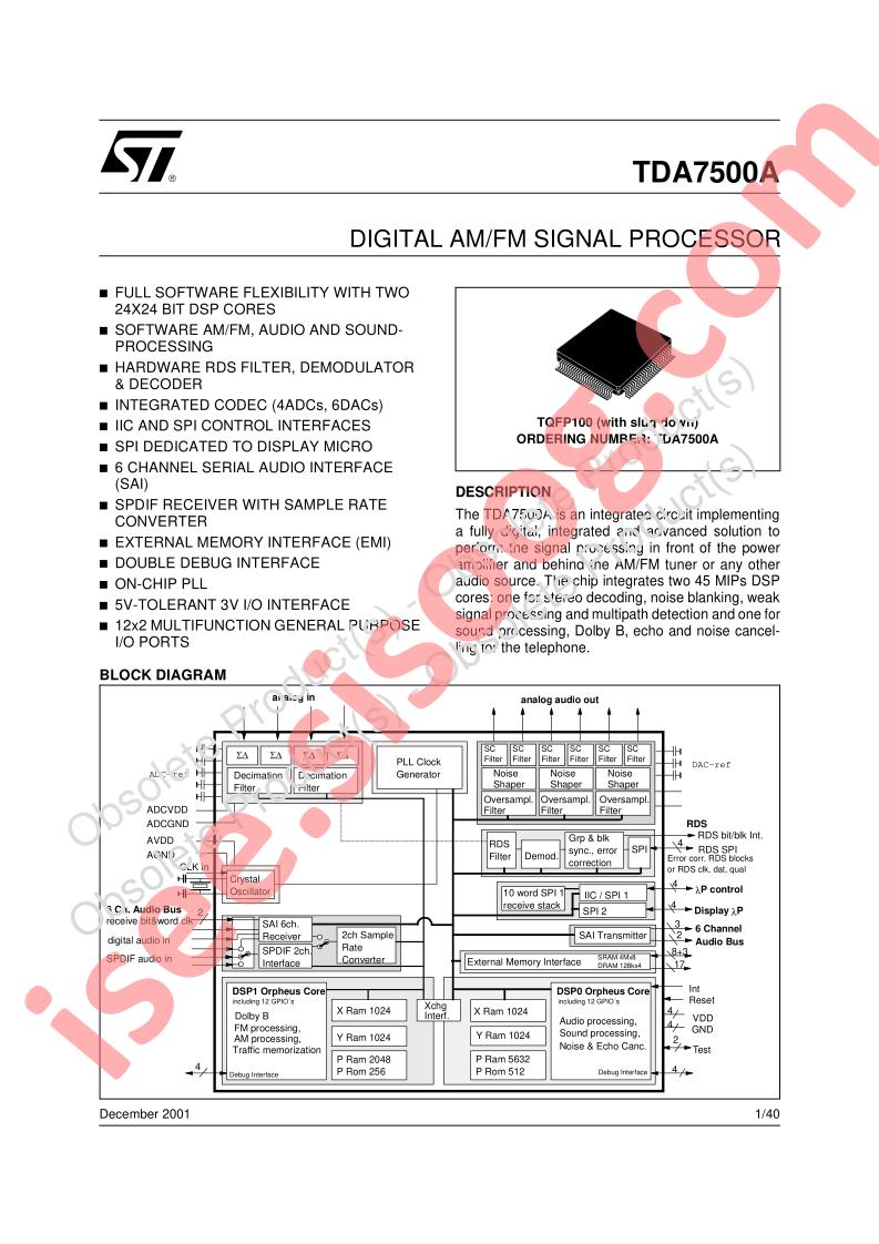 TDA7500A