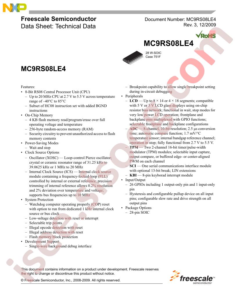 MC9RS08LE4