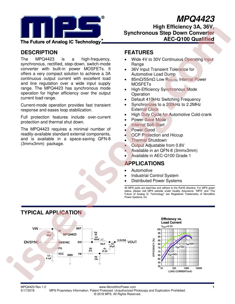 MPQ4423 Datasheet