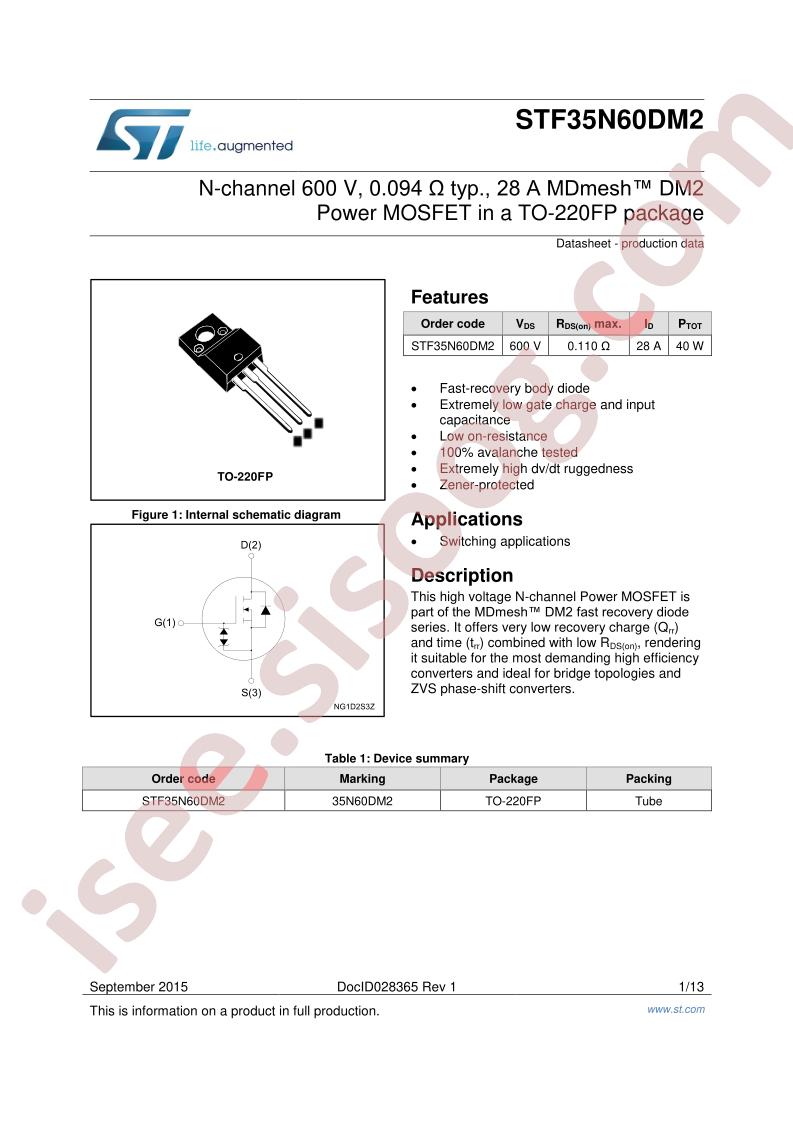 STF35N60DM2
