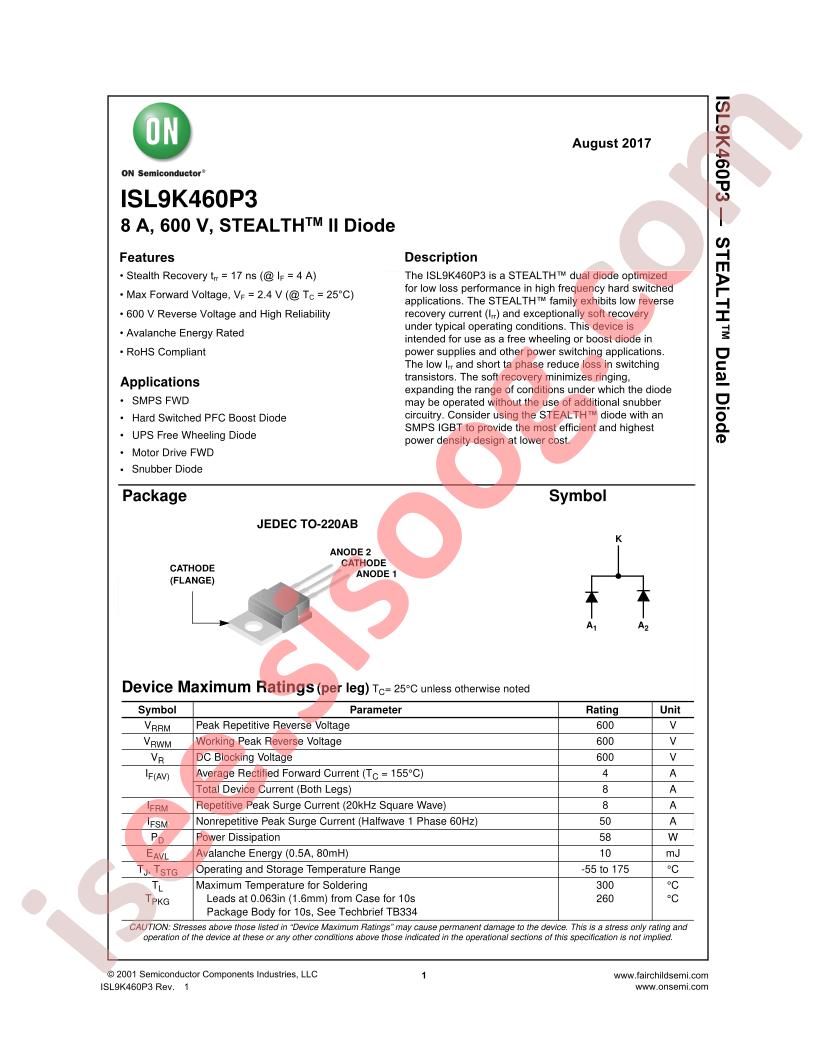 ISL9K460P3
