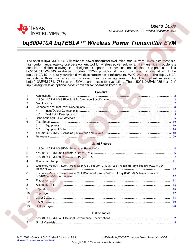 BQ500410A User Guide