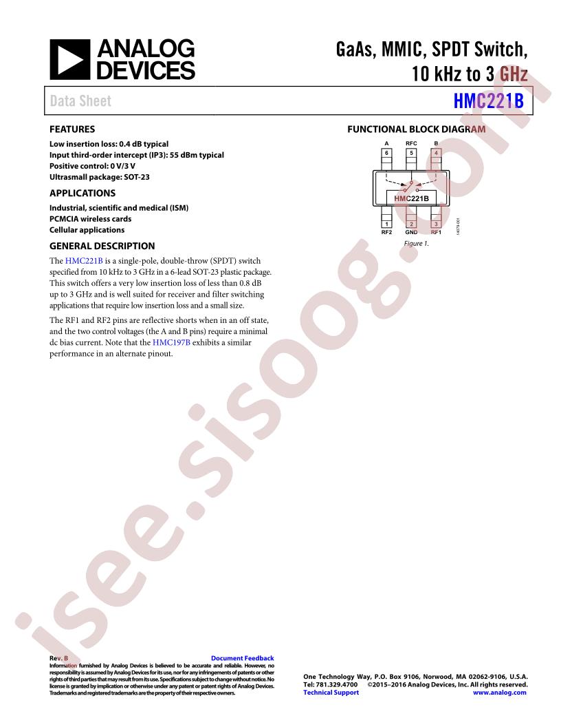 HMC221B
