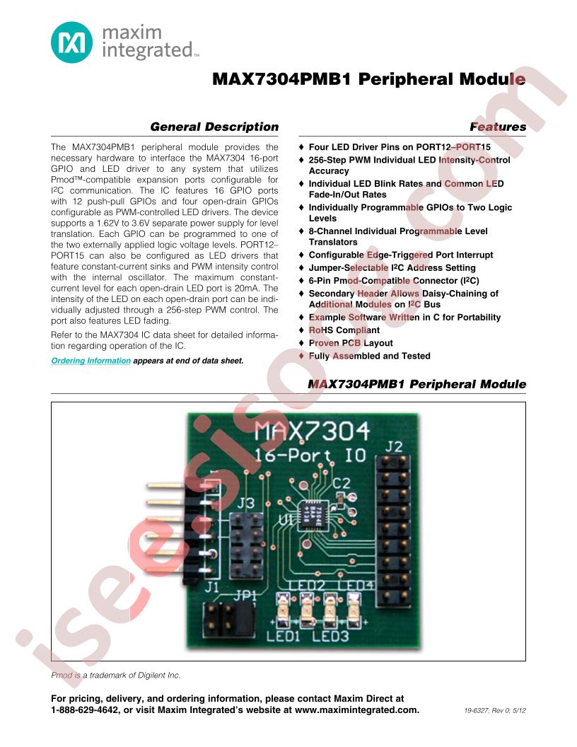 MAX7304PMB1