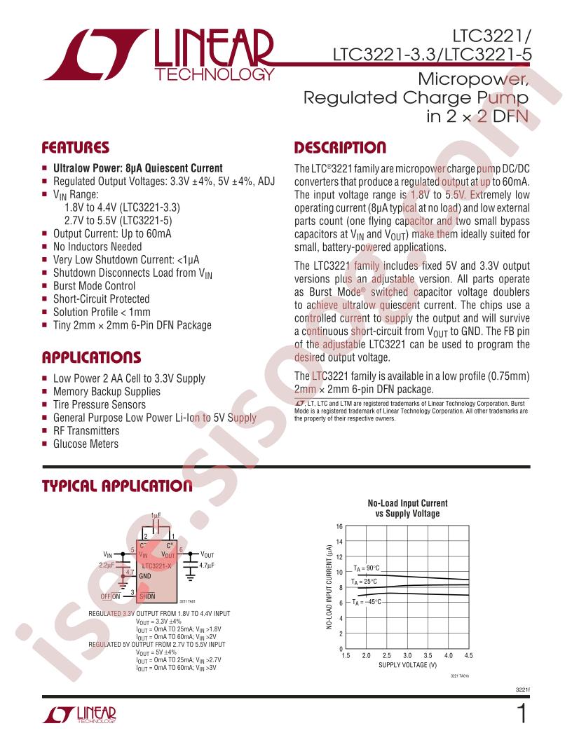 LTC3221(-3.3, -5)