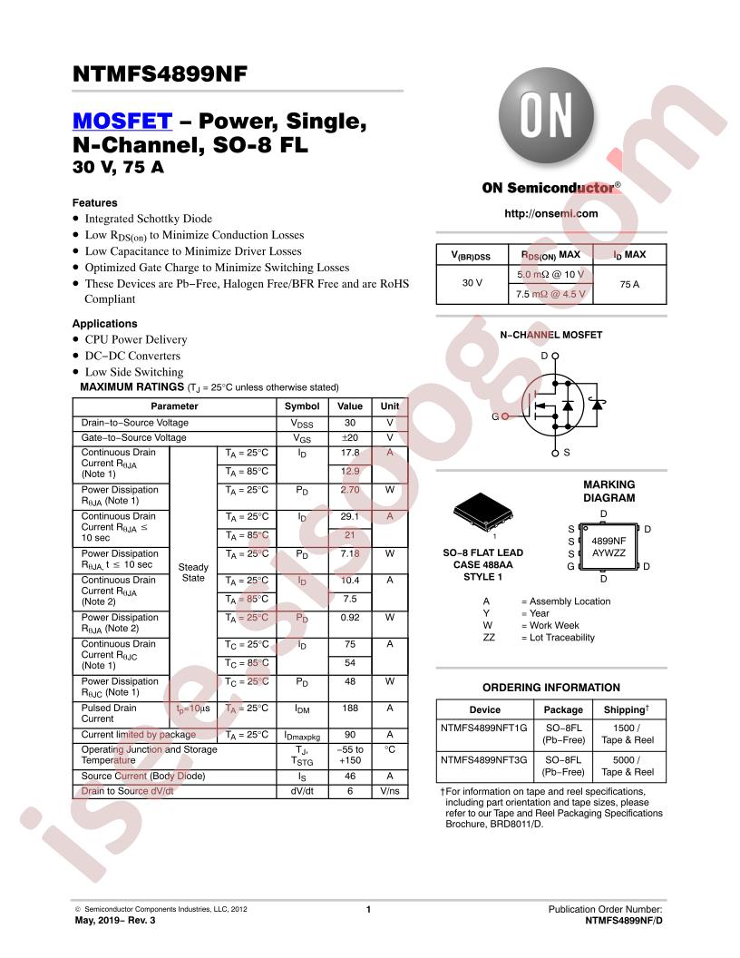 NTMFS4899NF