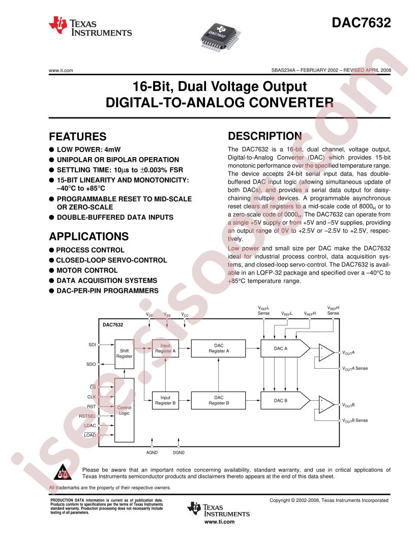 DAC7632