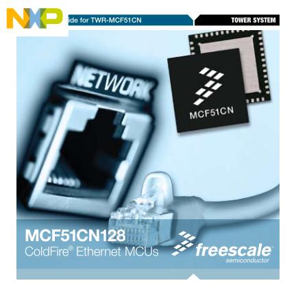 TWR-MCF51CN Quick Start Guide