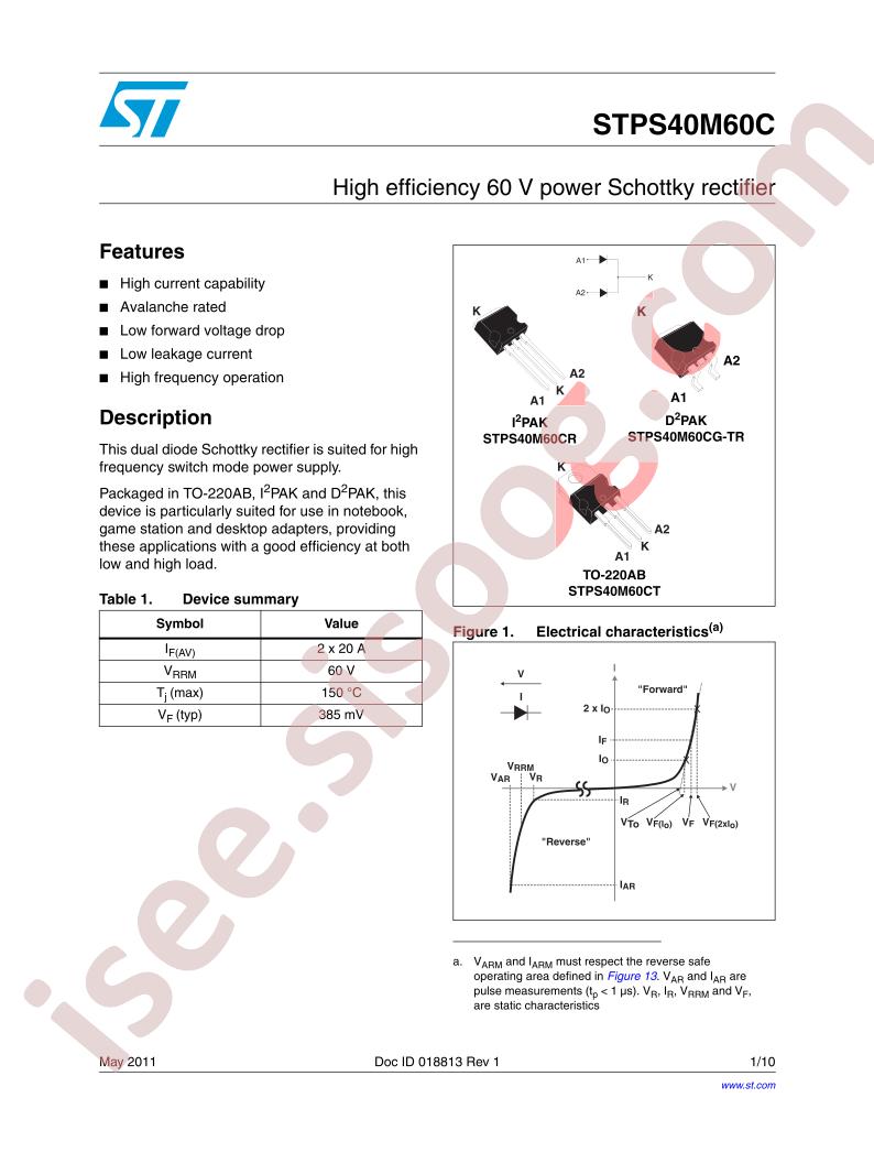 STPS40M60C