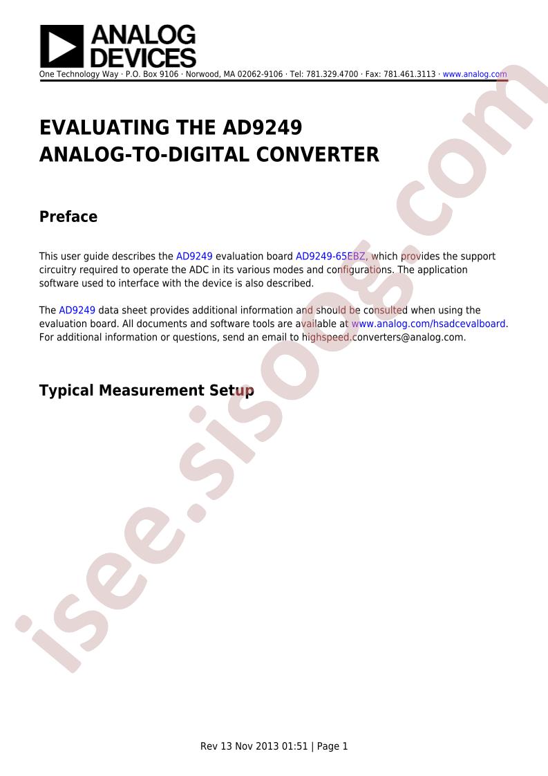 AD92249-65EBZ Guide