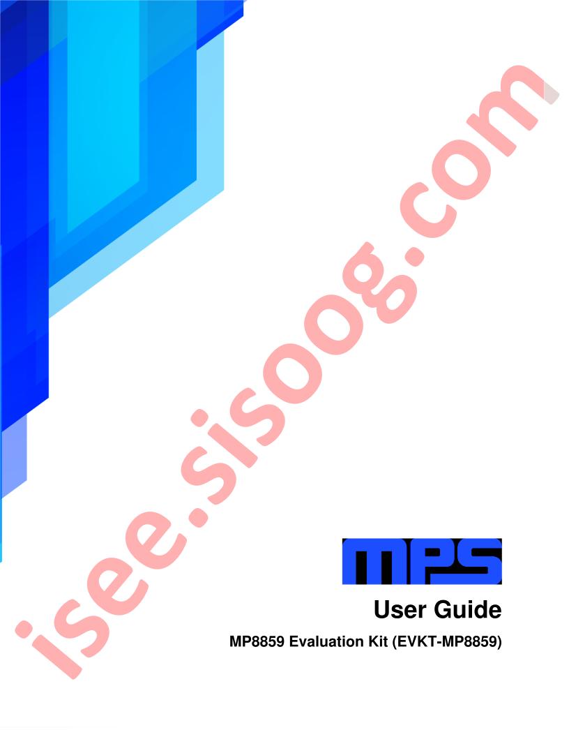 EVKT-MP8859 User Guide