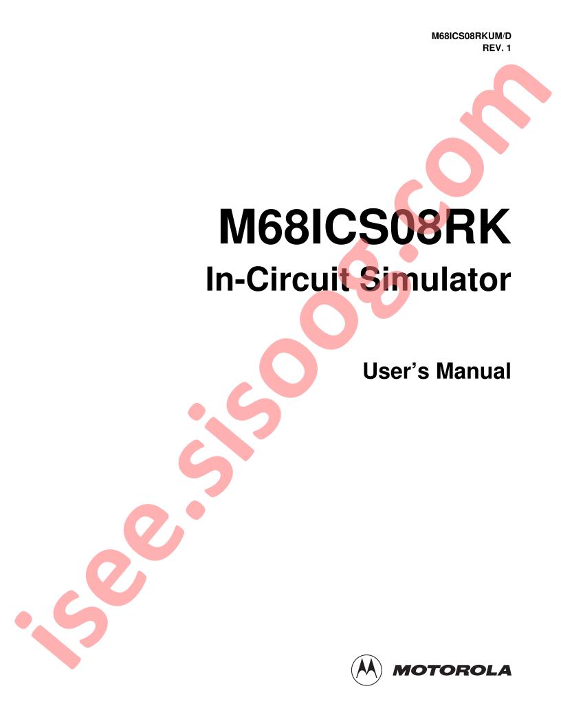 M68ICS08RK