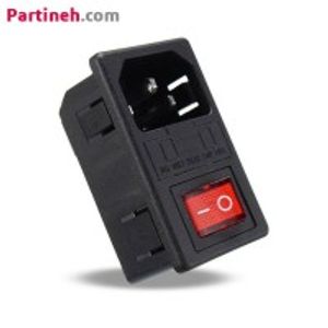 جک پاور جا فیوز دار و کلید دوحالته (بدون جا پیچ - پِرِسی)