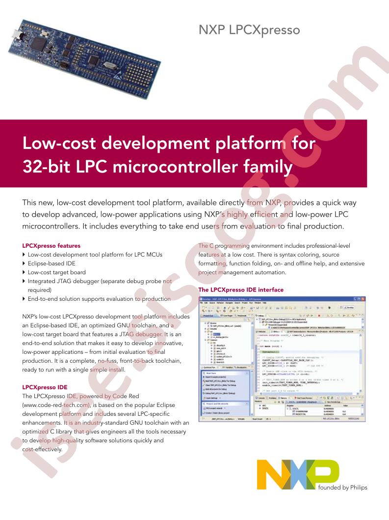 LPCXpresso Flyer