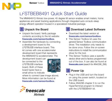 LFSTBEB8491 Quick Start Guide