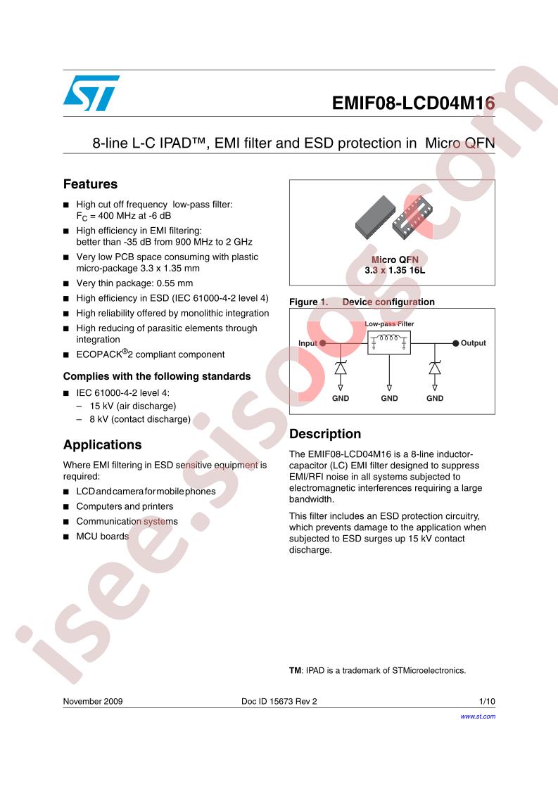 EMIF08-LCD04M16