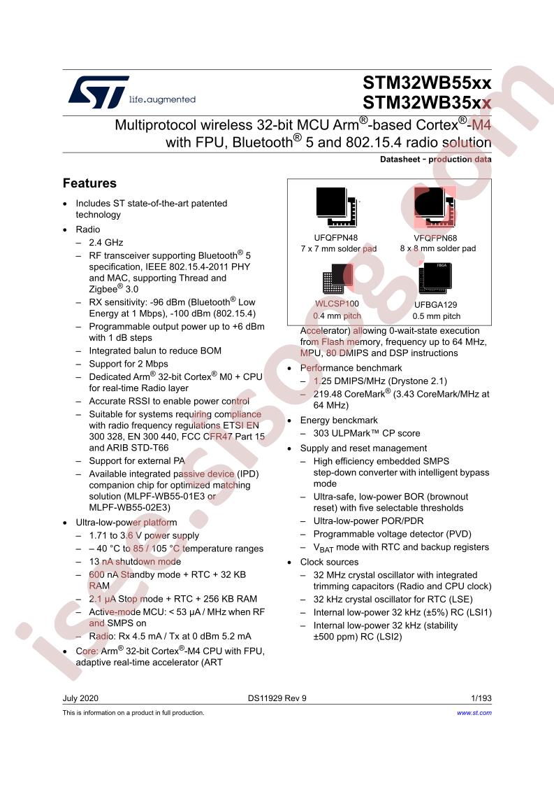 STM32WB55xx