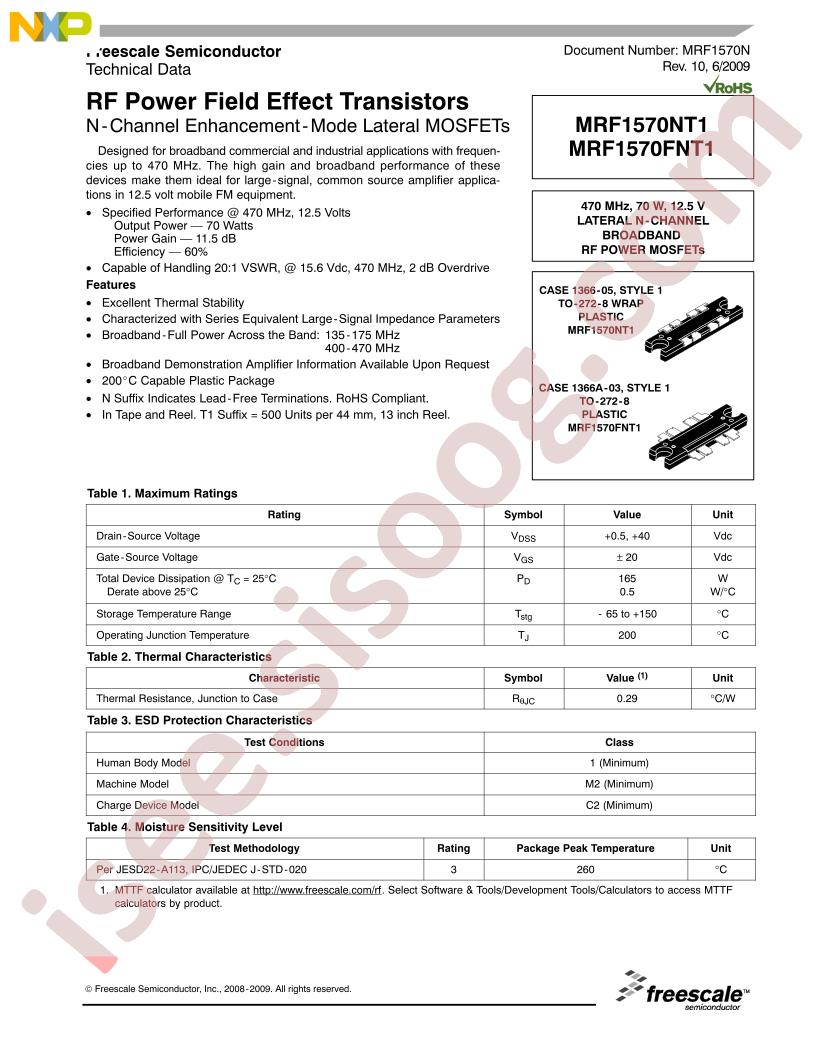 MRF1570N Series