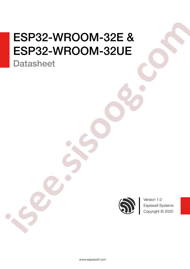 ESP32-WROOM-32E/32UE