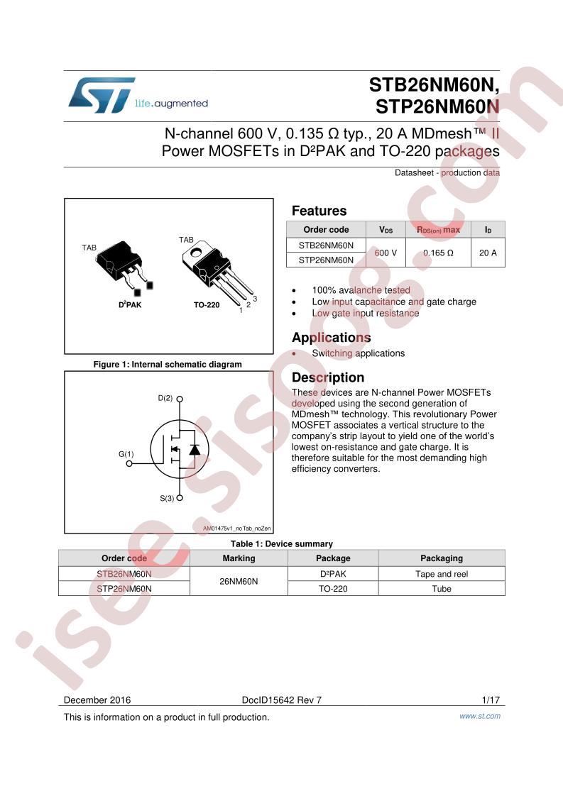 STB,F,P26NM60N