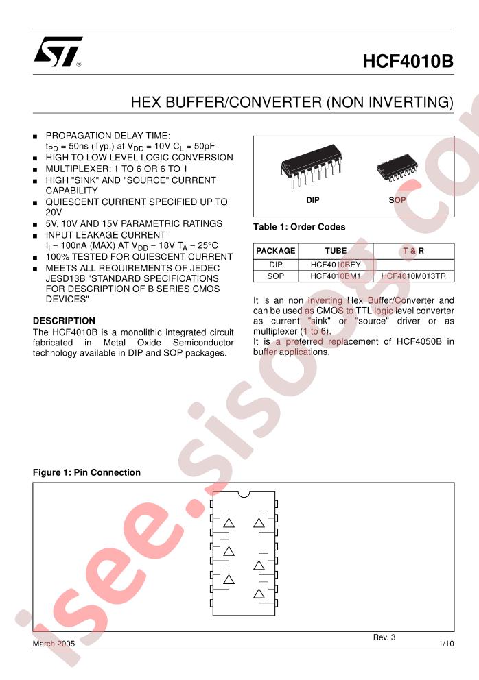 HCF4010B
