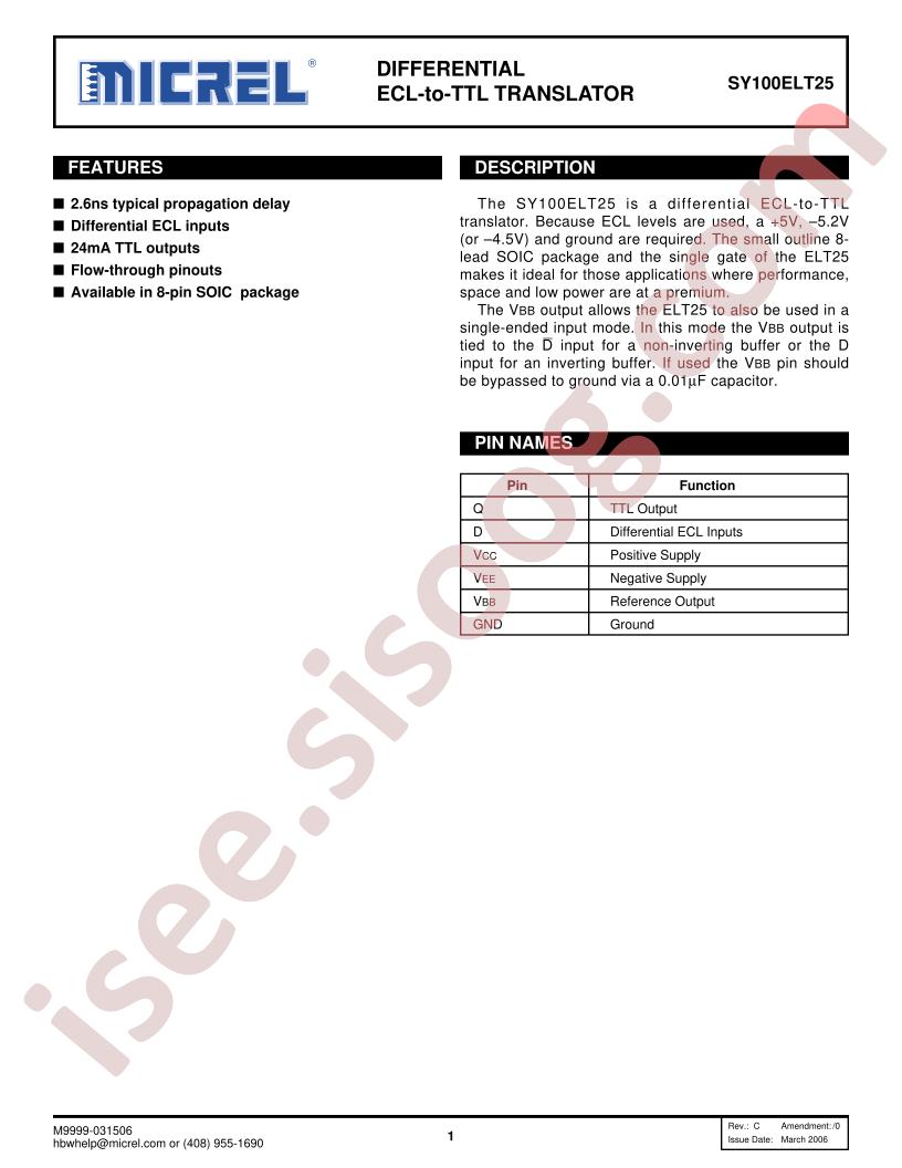 SY100ELT25